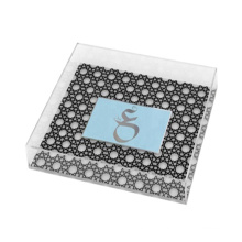 Custom Printed Square Clear Food Serving Acrylic Tray